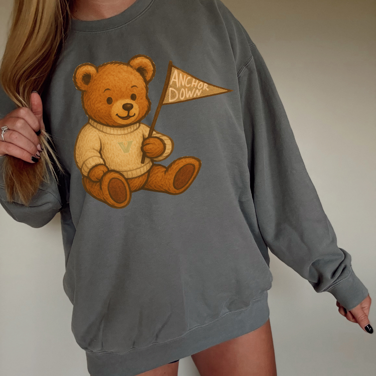 Teddy Mascot Vanderbilt DTF Transfer