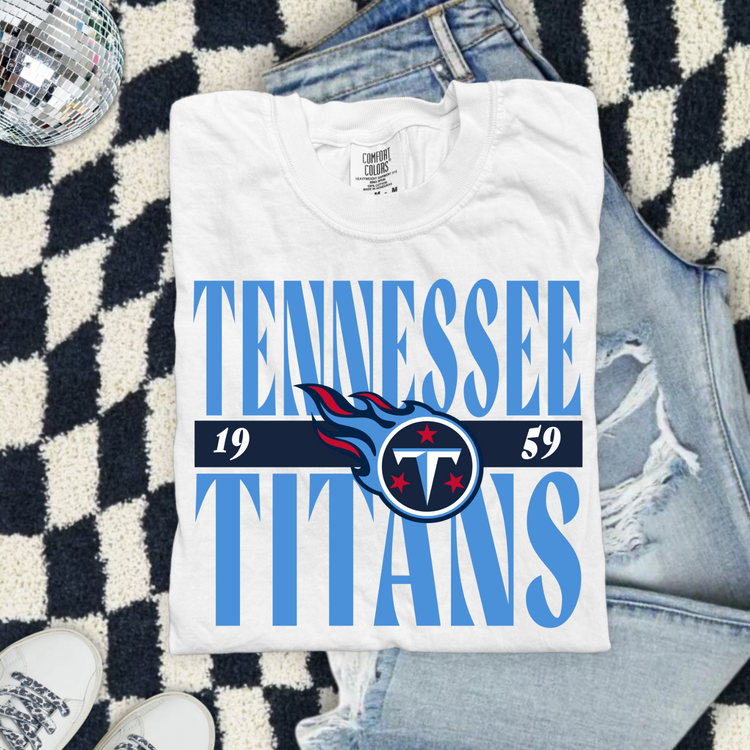 Tennessee Titans Score DTF Transfer