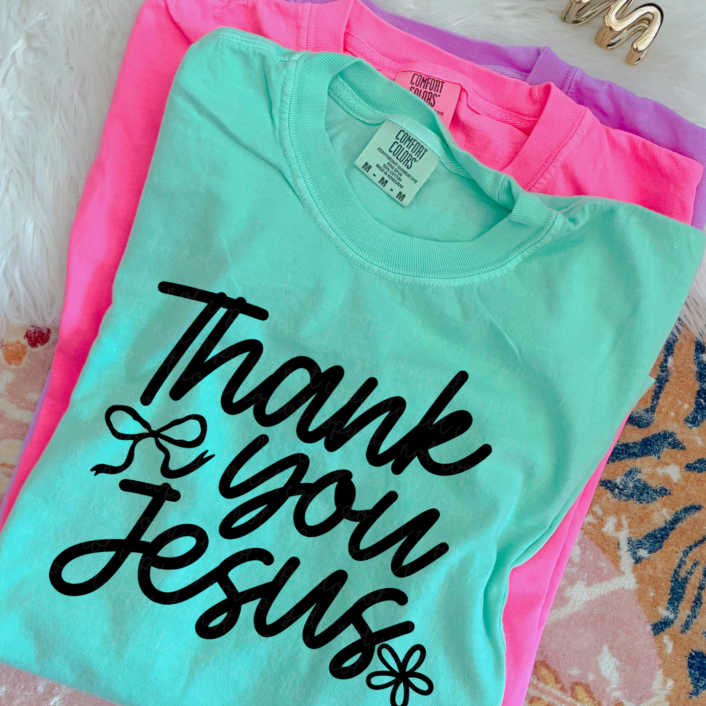 Thank You Jesus DTF Transfer