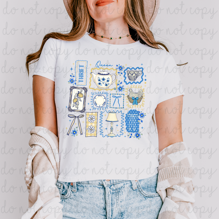 Thrifty Collage DTF Transfer