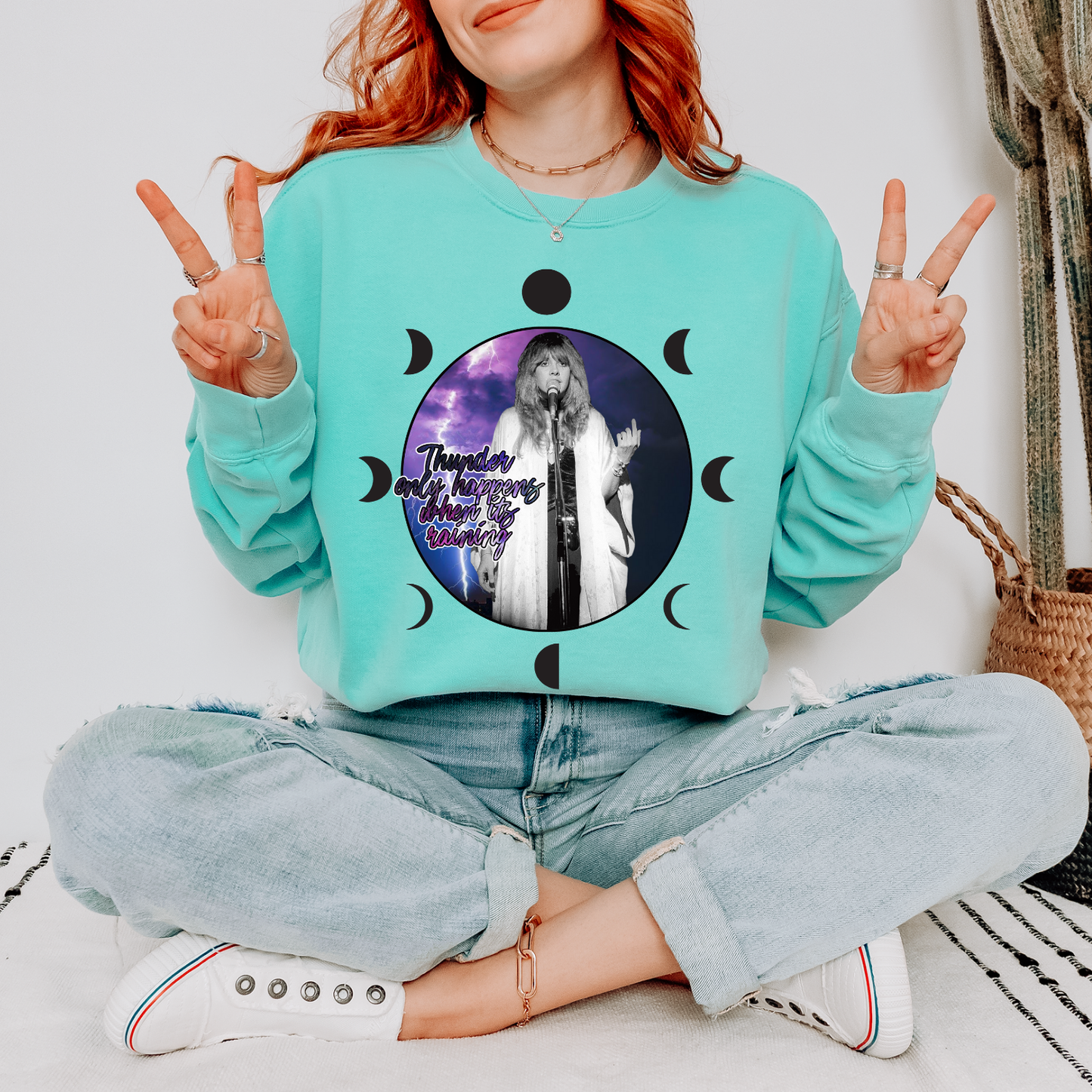 Thunder Only Happens DTF Transfer