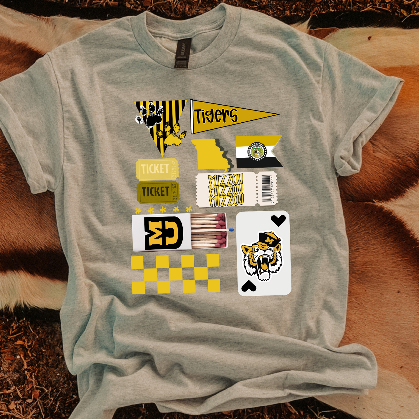 Tigers Matchbox DTF Transfers