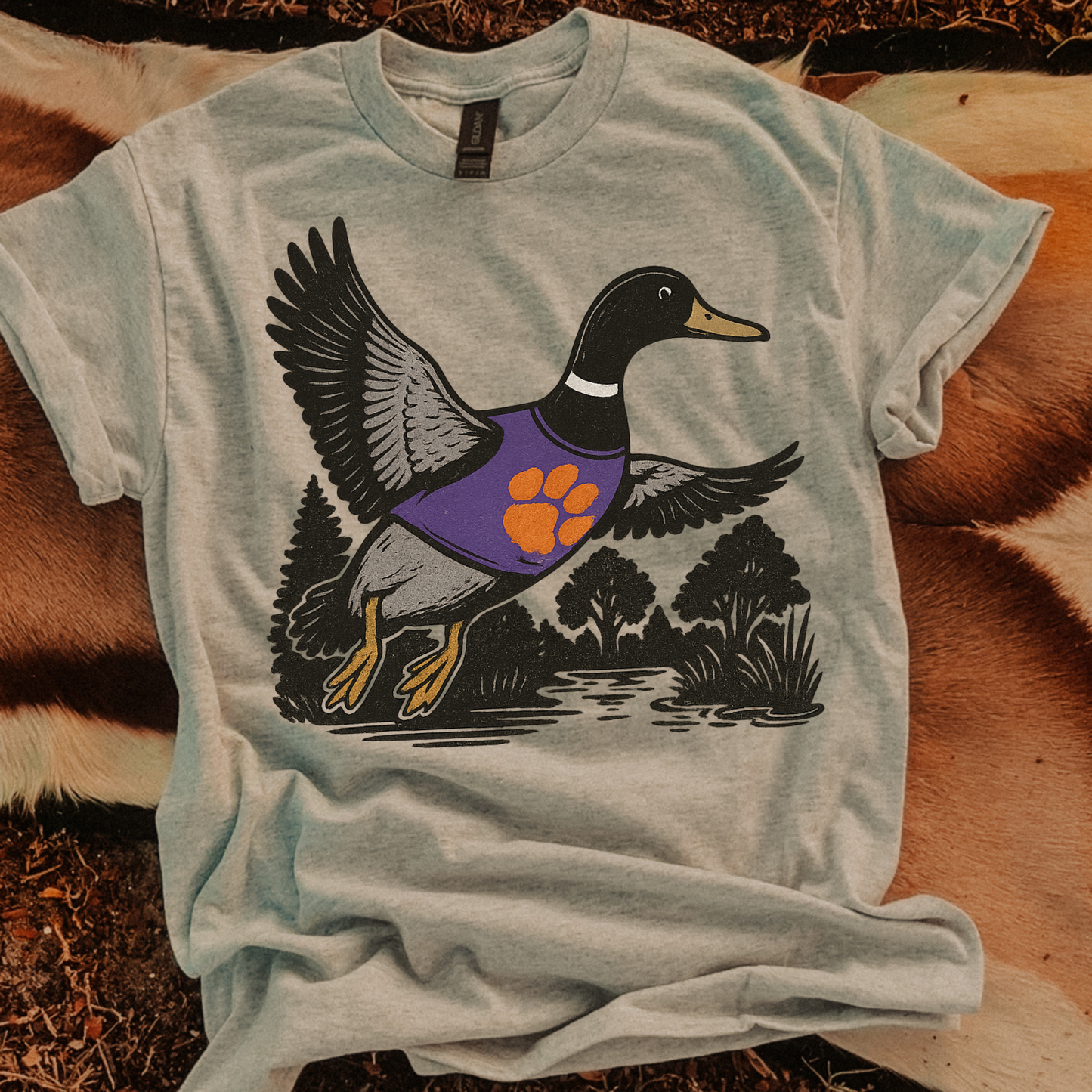 Mallard Game Day Tigers DTF Transfer