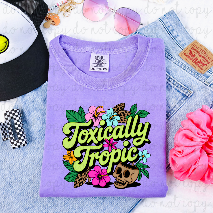 Toxically Tropic DTF Transfer