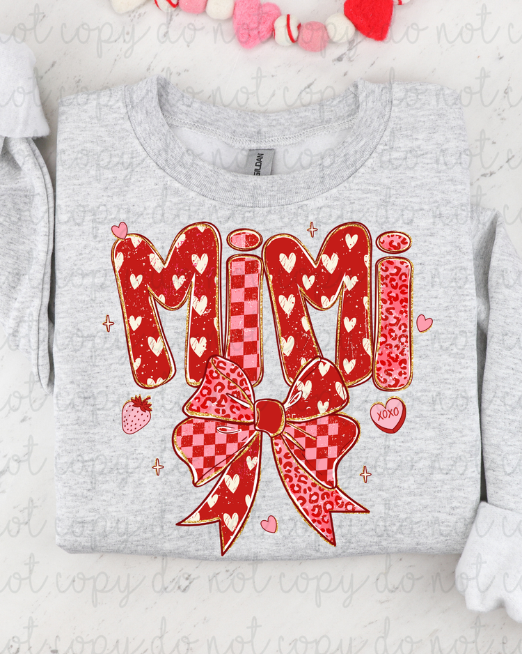 Valentine Mimi DTF Transfer