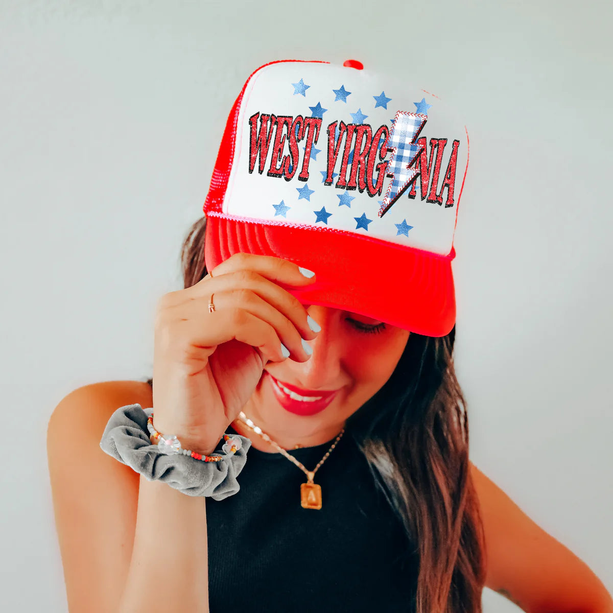 Retro Patriotic West Virginia DTF Transfer