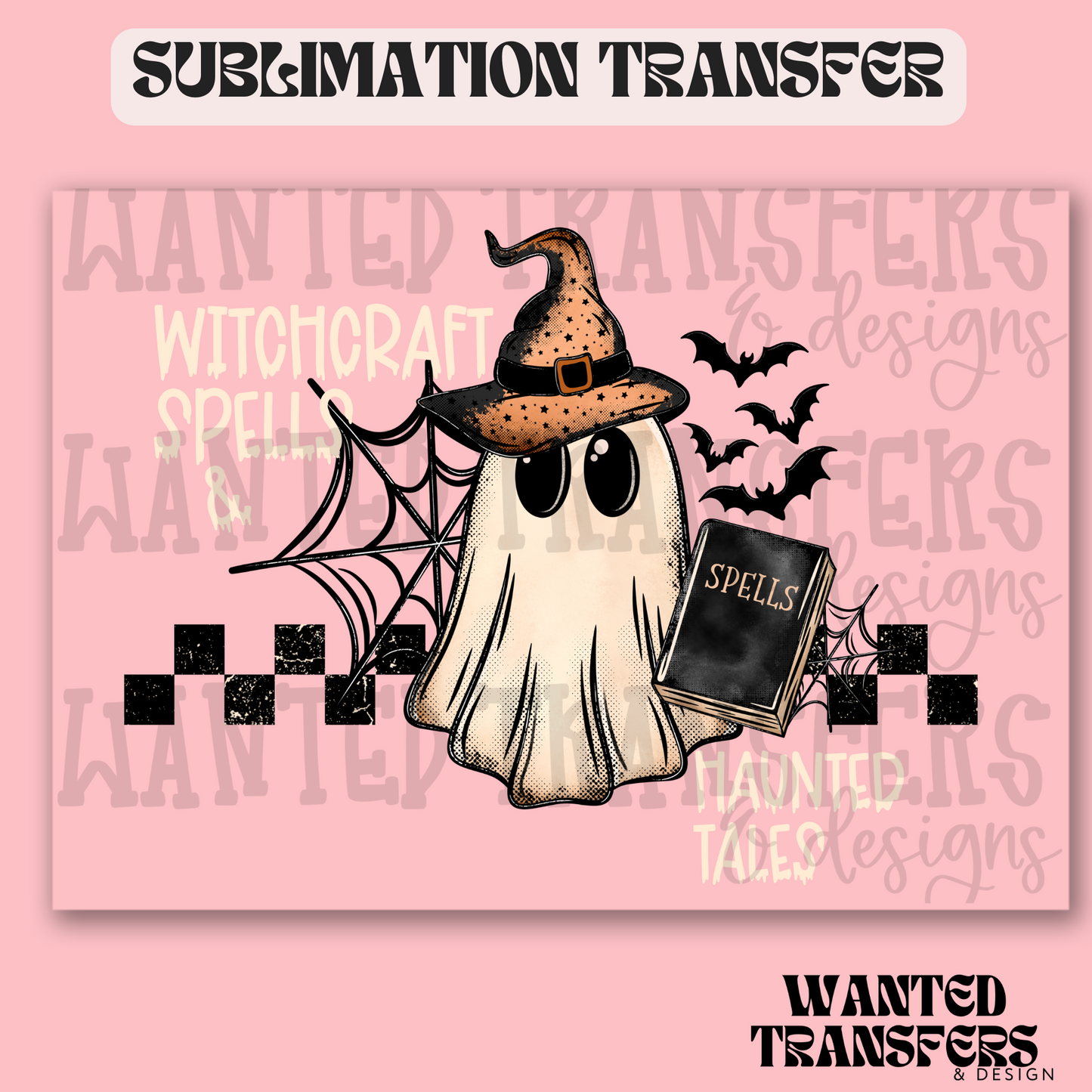 Witchcraft Spells & Haunted Tales Exclusive Sublimation Transfer
