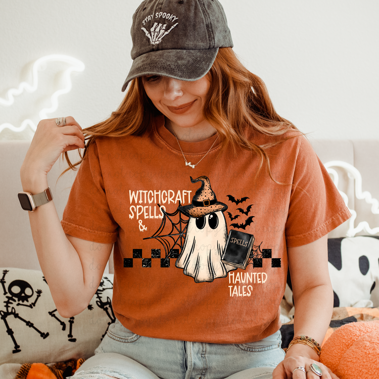 Witchcraft Spells & Haunted Tales PNG Digital Download