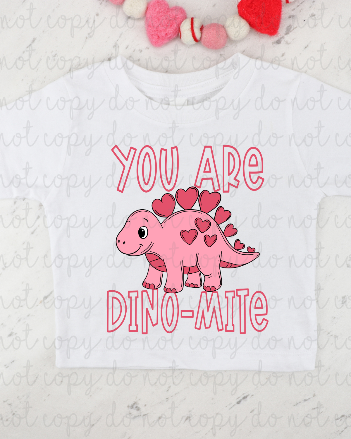 You Are Dino-Mite Pink Dino PNG Digital Download