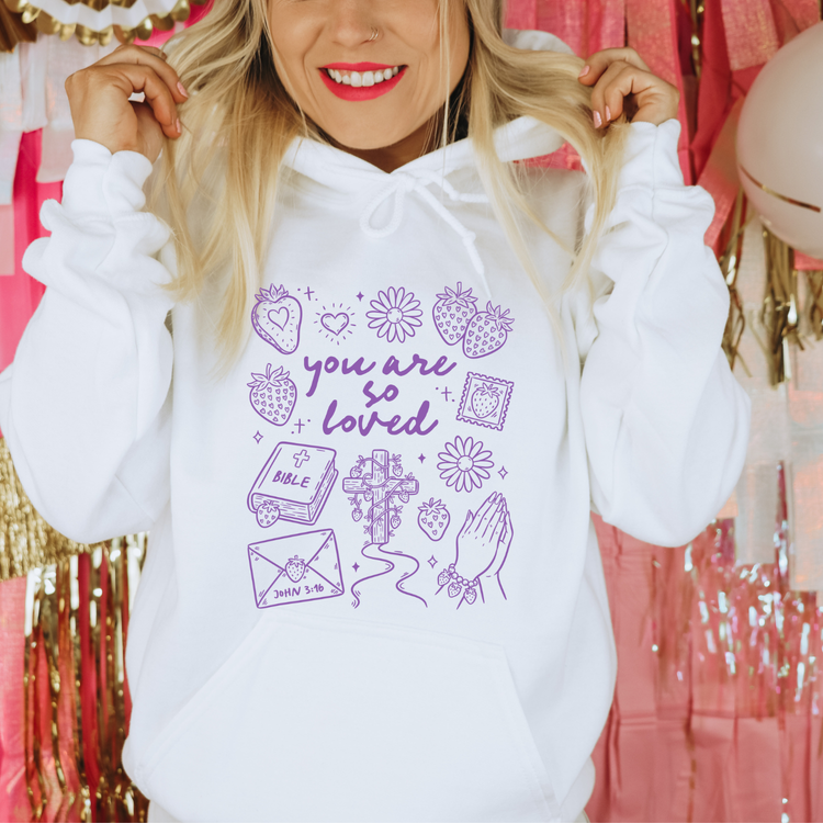 You Are So Love Purple DTF Transfer