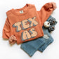 Texas  Retro Distressed DTF Transfer