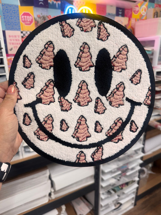 Cake Tree Happiness Christmas Patch (Adult Size)