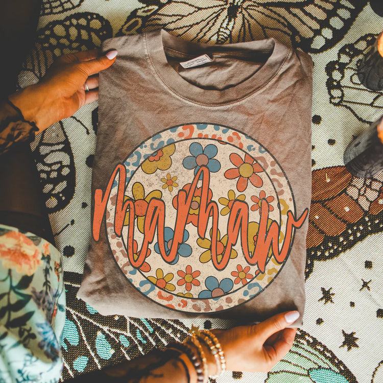 Mamaw Boho Leopard DTF Transfer