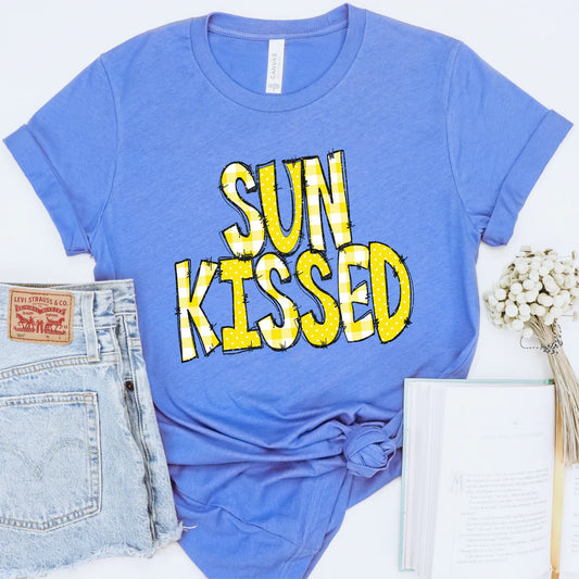 Sun Kissed Patchwork Summer DTF Transfer