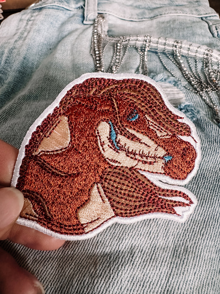 Quarter Horse Western Horse Hat/Pocket Patch