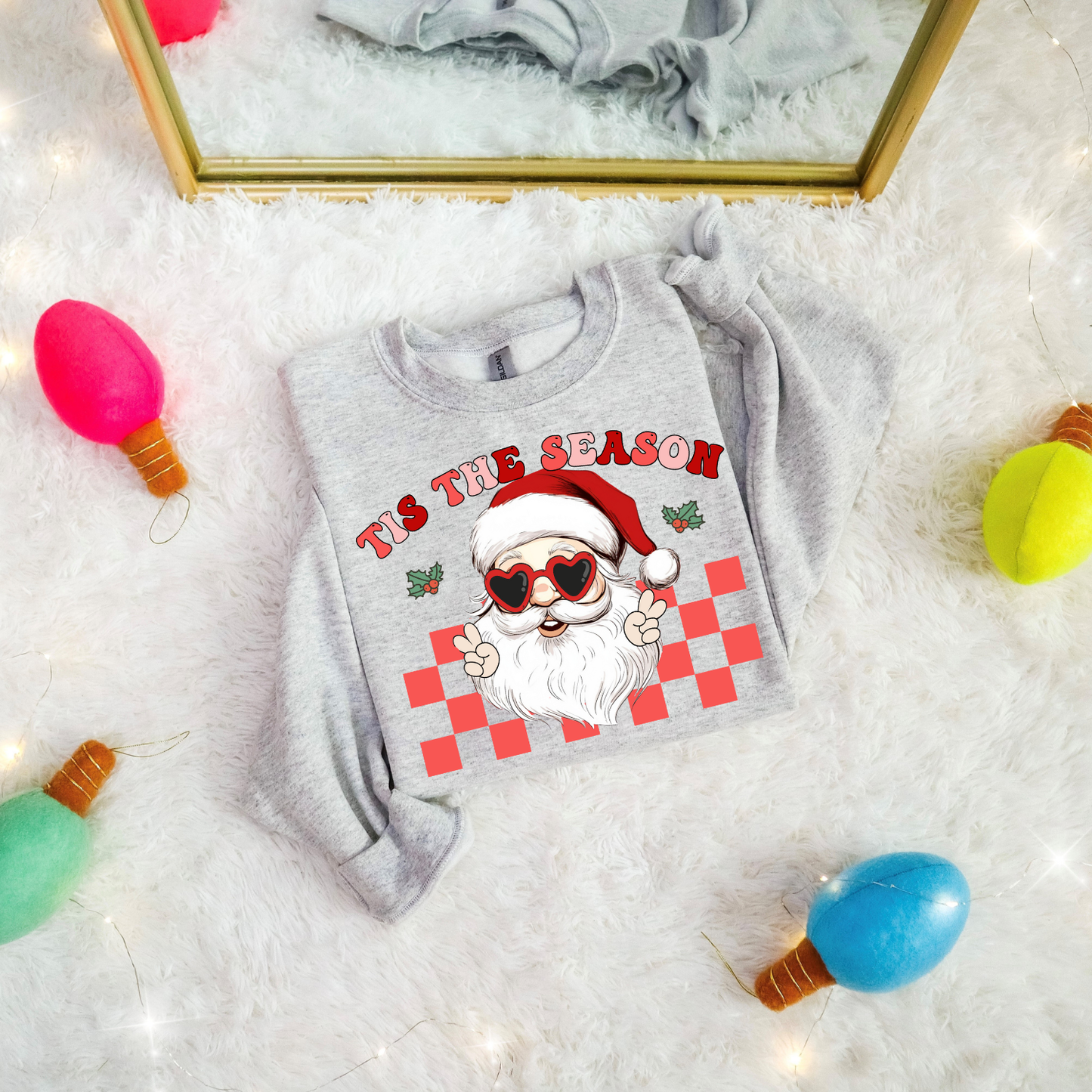 Checkered Tis The Season DTF Transfer