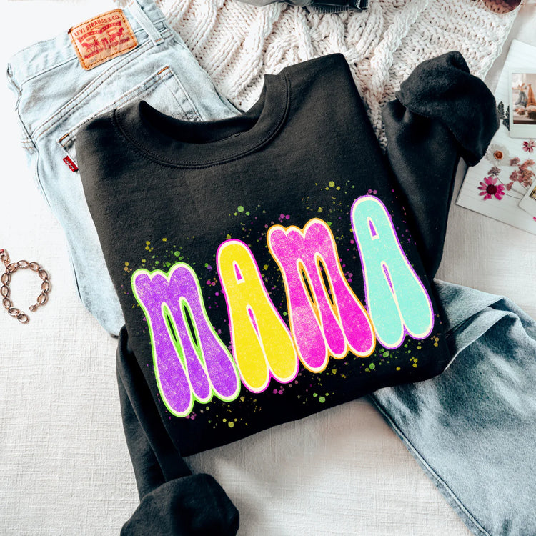 Neon Mama DTF Transfer