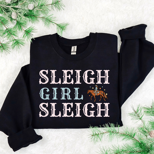 Sleigh Girl Sleigh DTF Transfer