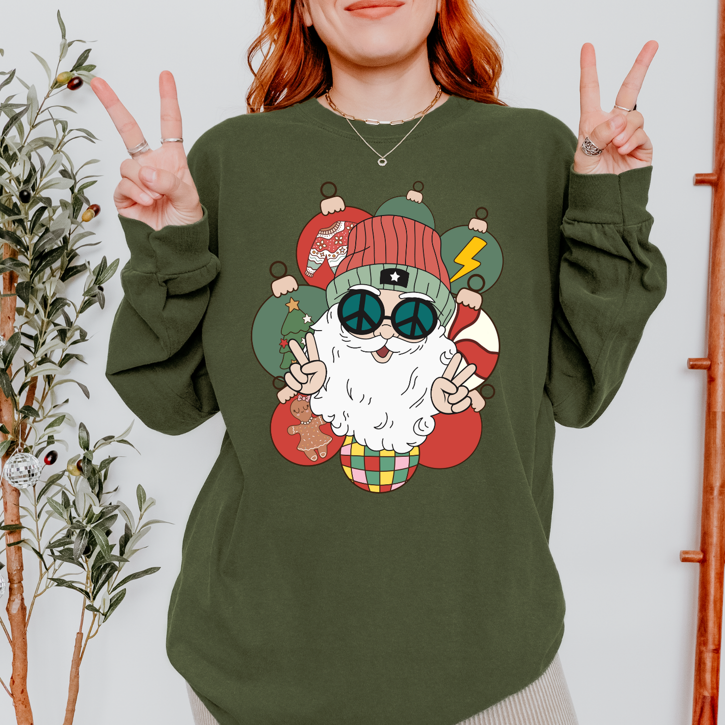 Groovy Santa DTF Transfer