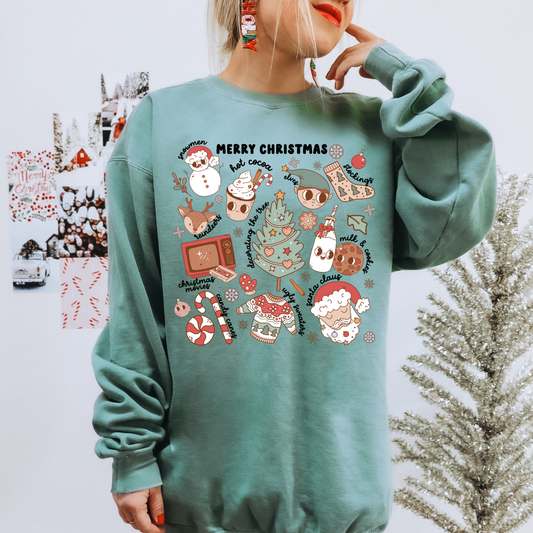 Merry Christmas DTF Transfer