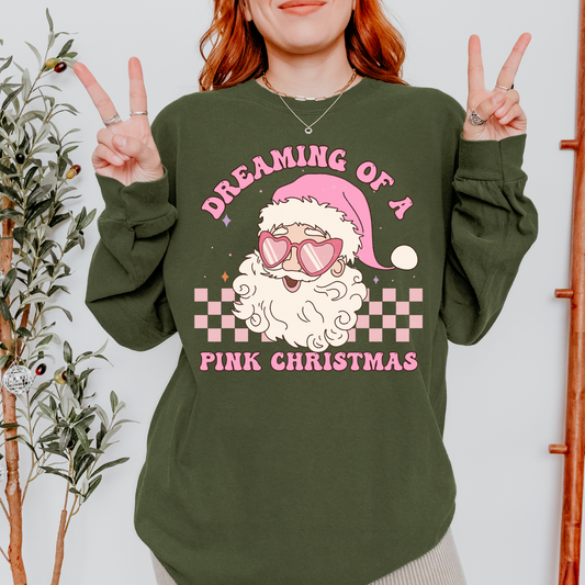 Dreaming Of A White Christmas DTF Transfer