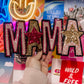 Mama Stars Sequin Chenille Patch