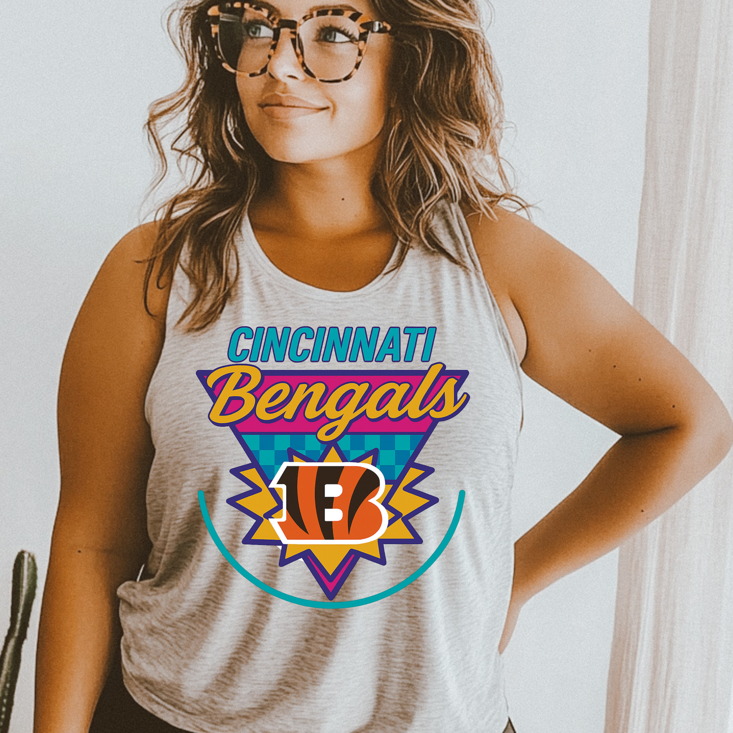 Bengals Vintage DTF Transfer