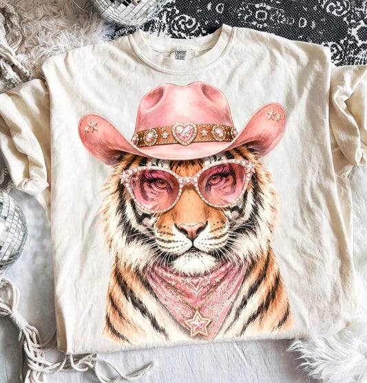 Preppy Tiger DTF Transfer