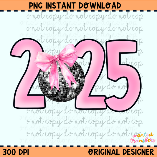 2025 New Years PNG Digital Download