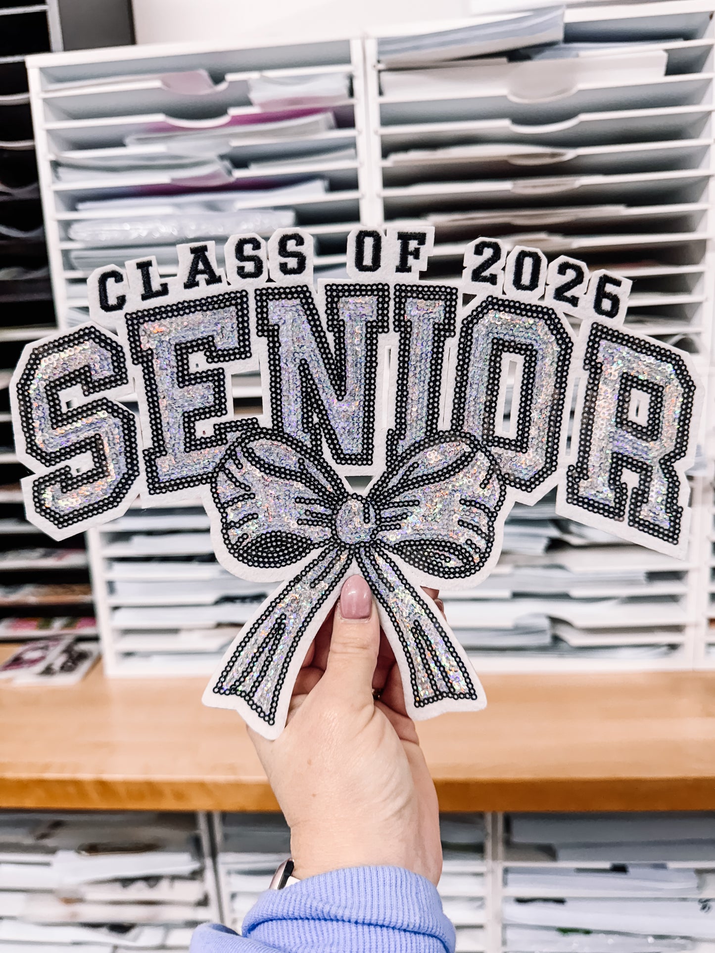Class of 2026 Sequin Patch