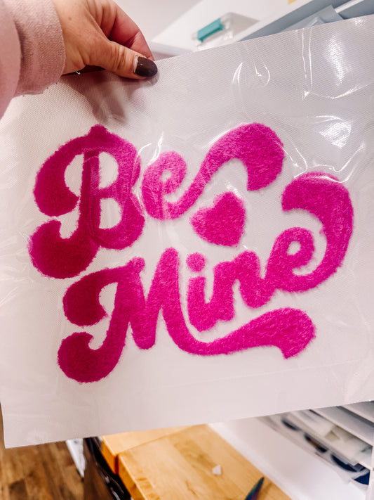Be Mine Fuzzy Patch (Adult Size)