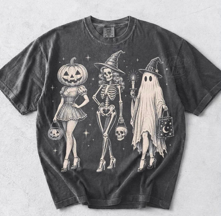 Spooky Ghouls Halloween DTF Transfer