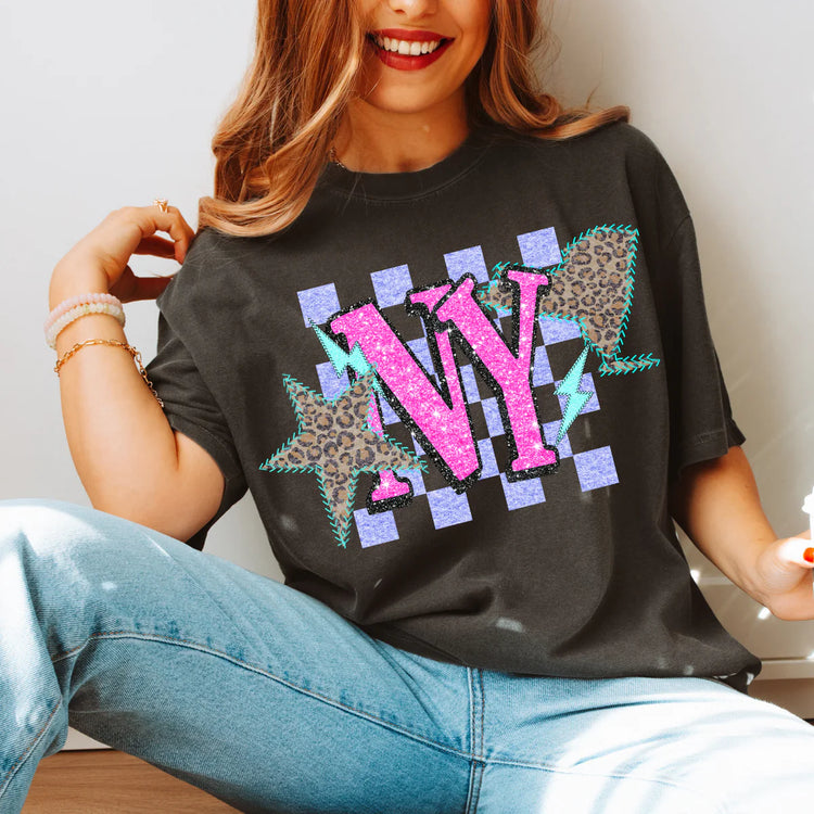 Retro New York DTF Transfer