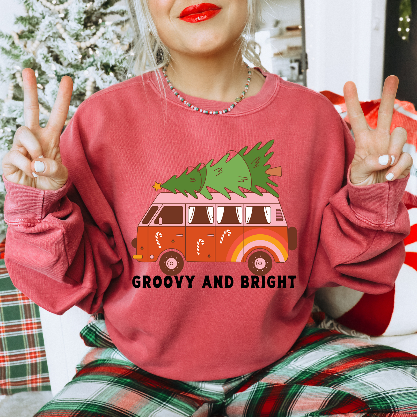 Groovy And Bright DTF Transfer