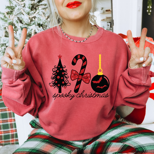 Spooky Christmas DTF Transfer
