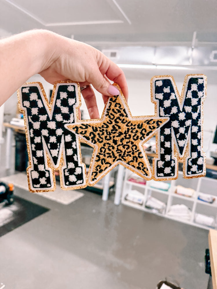 Star Mama Chenille Patch