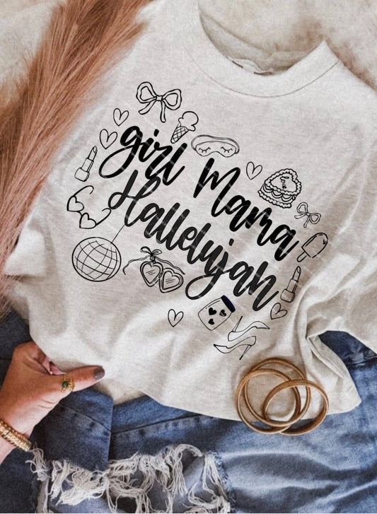 Girl Mom Hallelujah DTF Transfer