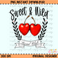 Sweet & Wild Cherry Valentines PNG Digital Download