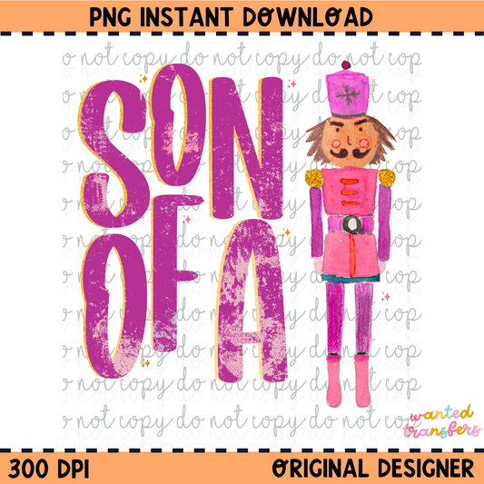 Son of a Nutcracker PNG Digital Download