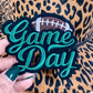 Green Game Day Football Hat/Pocket Patch