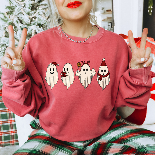 Christmas Ghosts DTF Transfer