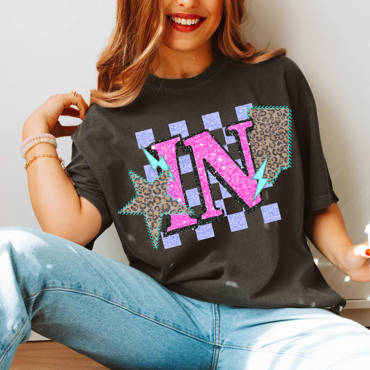 Retro Indiana DTF Transfer