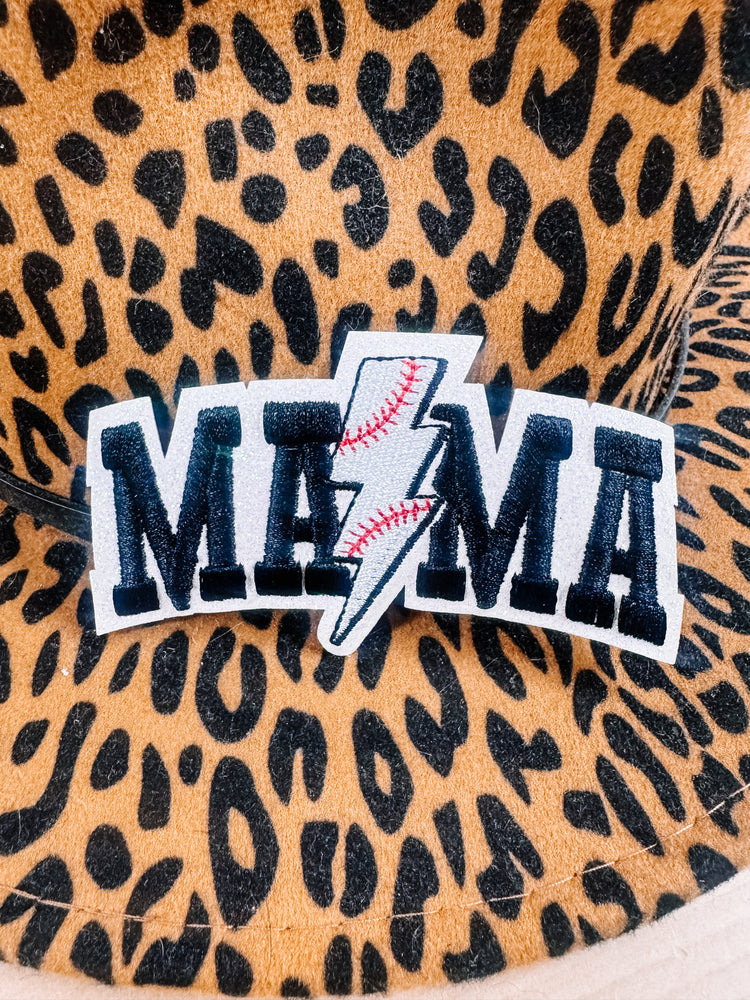 Baseball Mama Hat/Pocket Patch