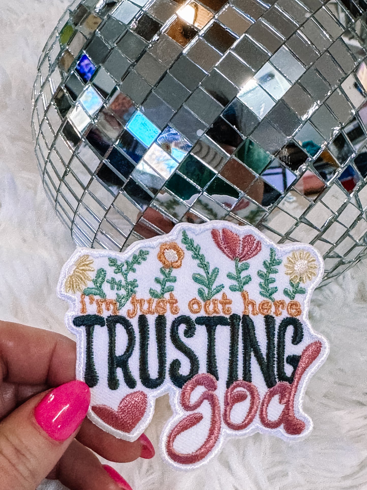 Trusting God Hat/Pocket Patch