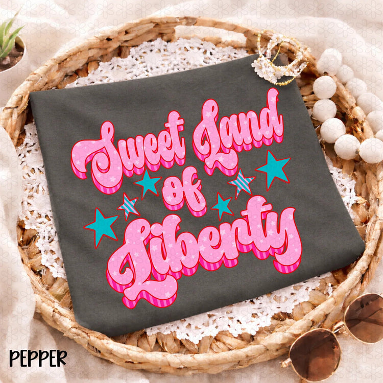 Sweet Land of Liberty 4th of July DTF Transfer