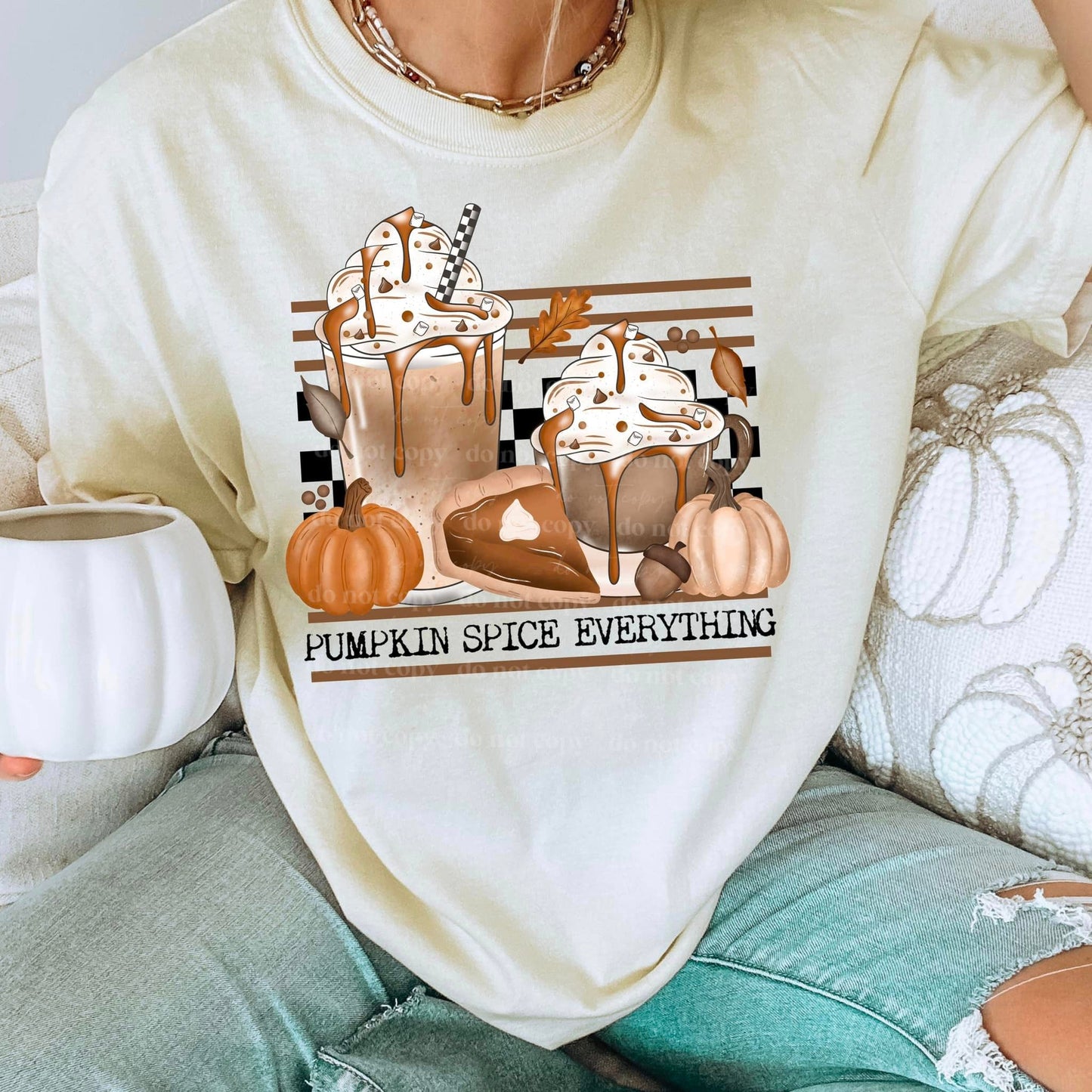 Pumpkin Spice Everything DTF Transfer