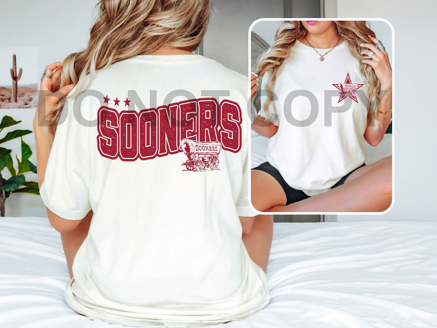 Sooners DTF Transfer (INCLUDES FRONT + POCKET)