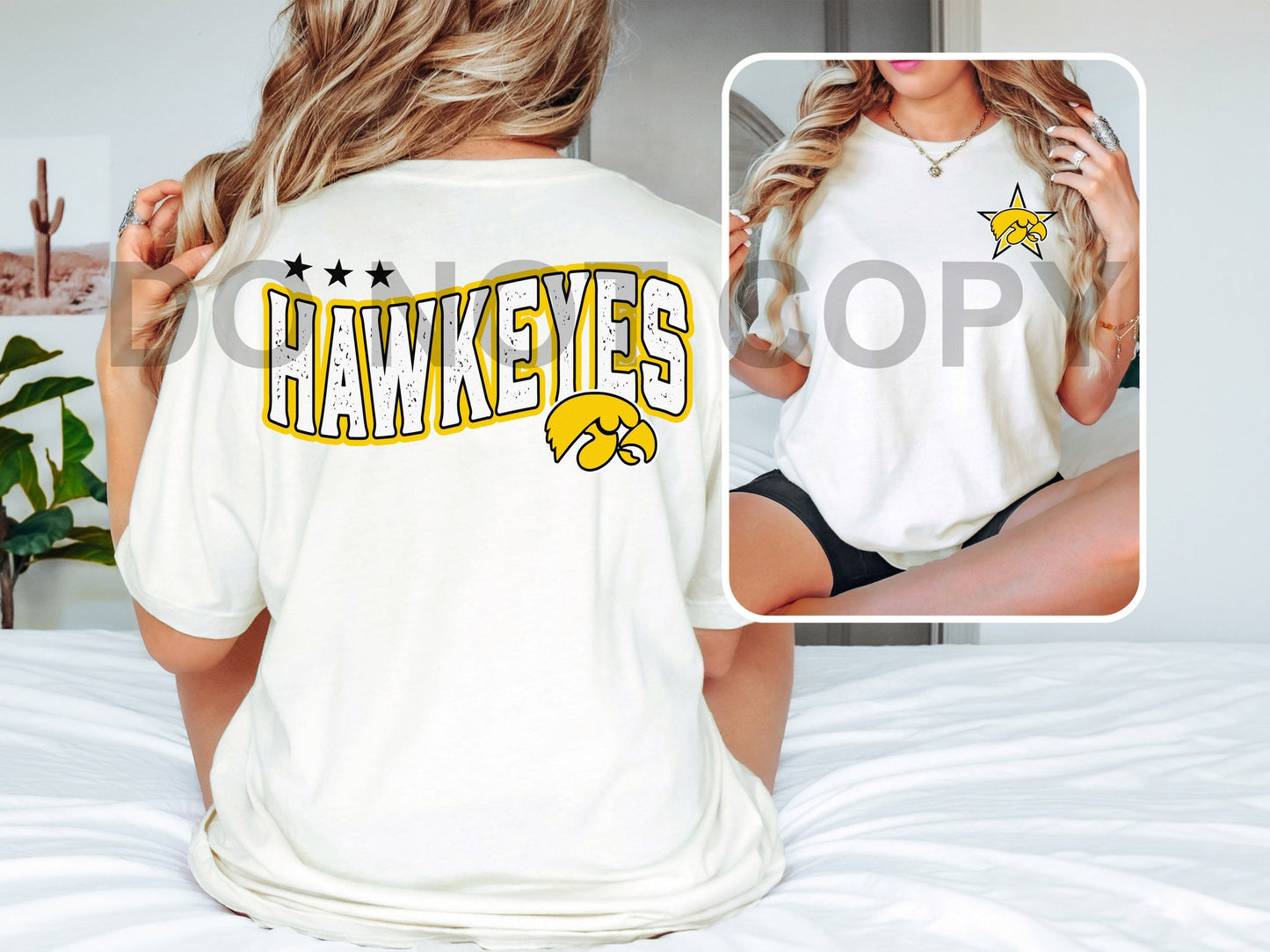 Hawkeyes DTF Transfer (INCLUDES FRONT + POCKET)