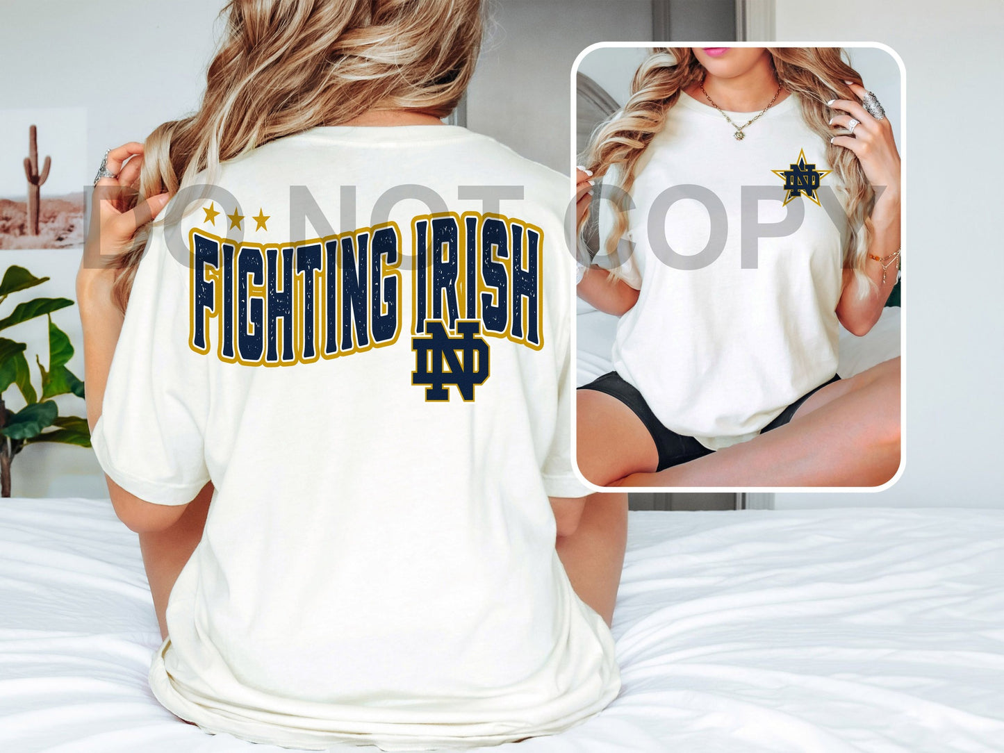 Fighting Irish DTF Transfer (INCLUDES FRONT + POCKET)