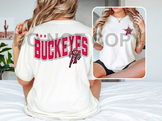 Buckeyes DTF Transfer (INCLUDES FRONT + POCKET)